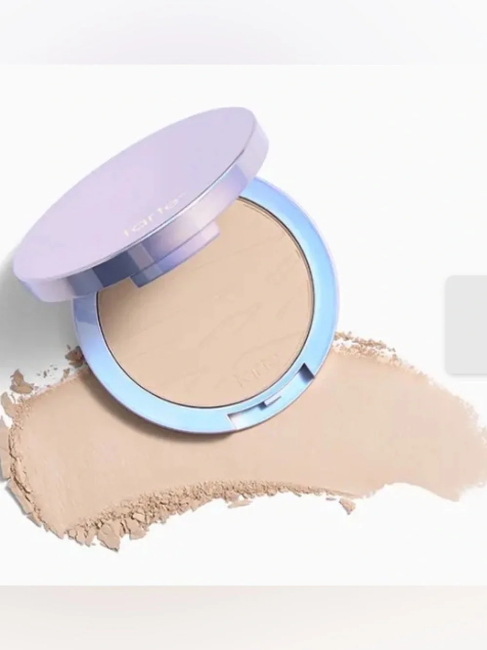 tarte Face Tape Pressed Powder in 20S Light Sand (light w/ warm, golden undert
